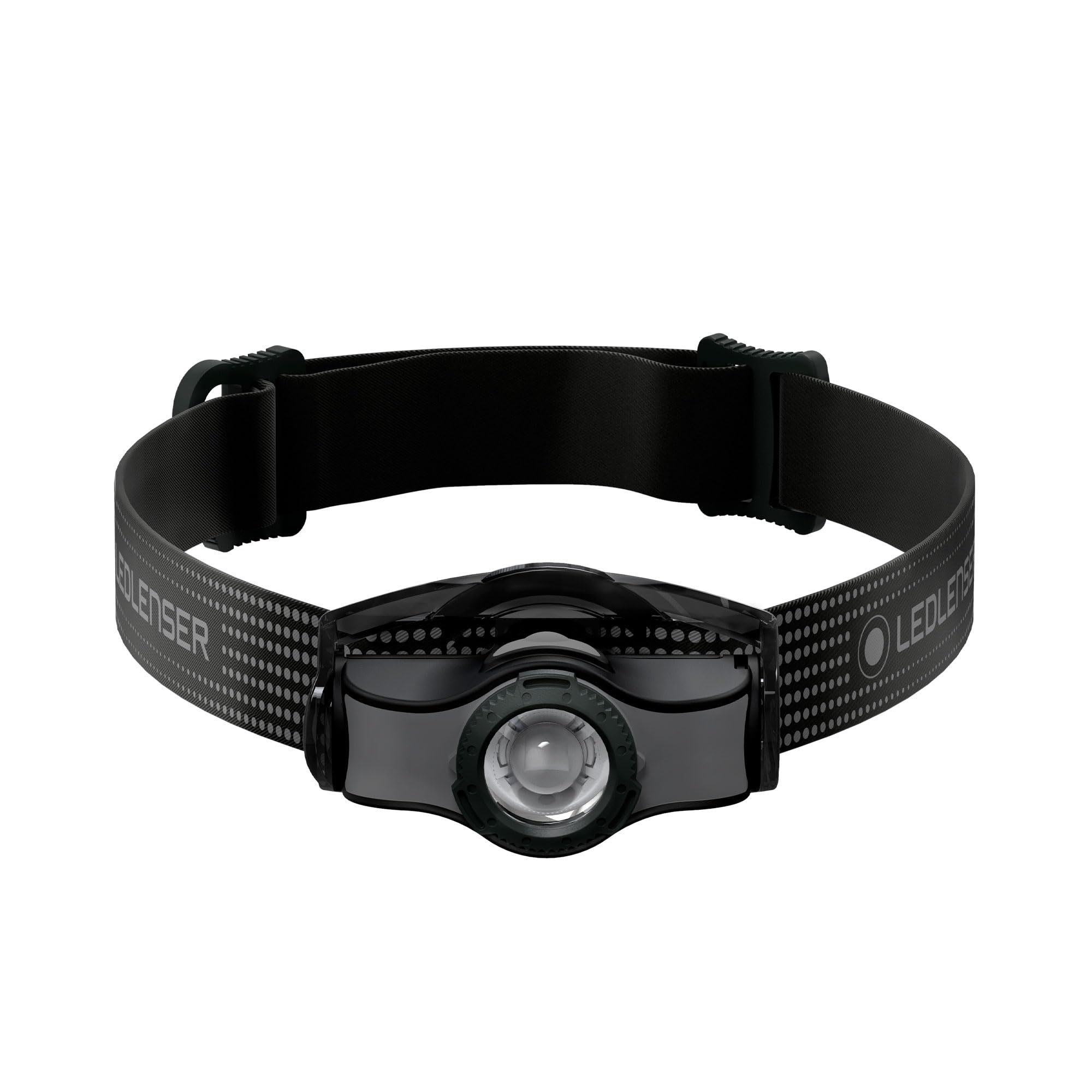 Ledlenser MH3 - Battery Powered LED Head Torch, Super Bright 200 Lumens Headlamp, Camping, Fishing, Hiking Equipment, Rechargeable Work Head Torch, Up to 35 Hours Running Time