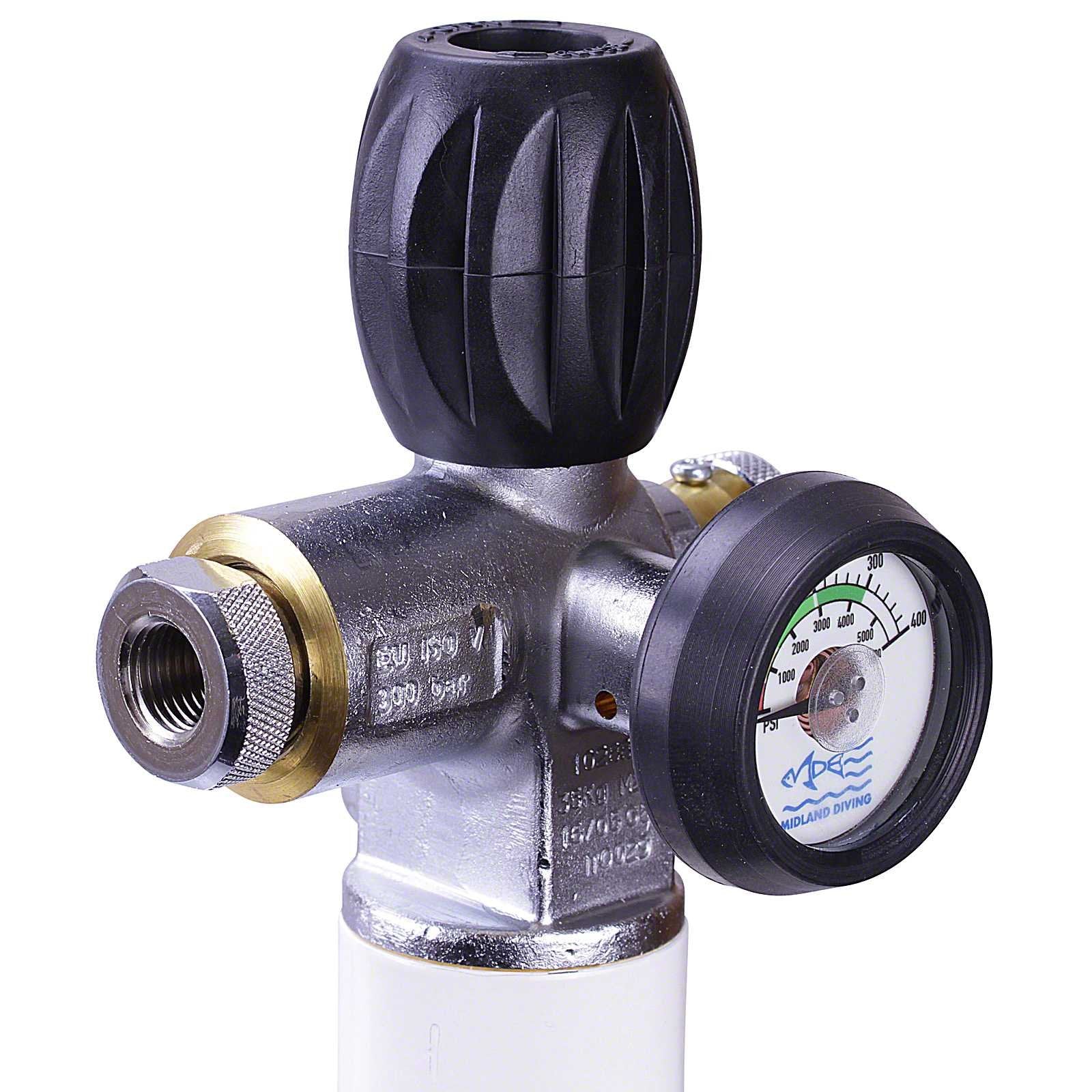 3 Litre Air Rifle Bisley Pre Charged Pneumatic Filling Kit Bottle Hose Valve & Gauge PCP Divers Bottle