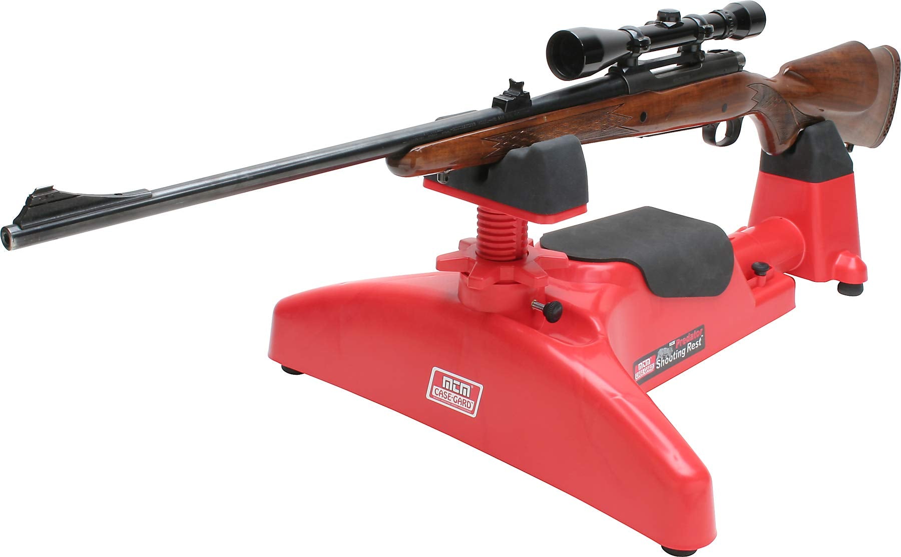 MTM PSR-30 Predator Shooing Rest for Rifle & Handguns, USA Made, Red