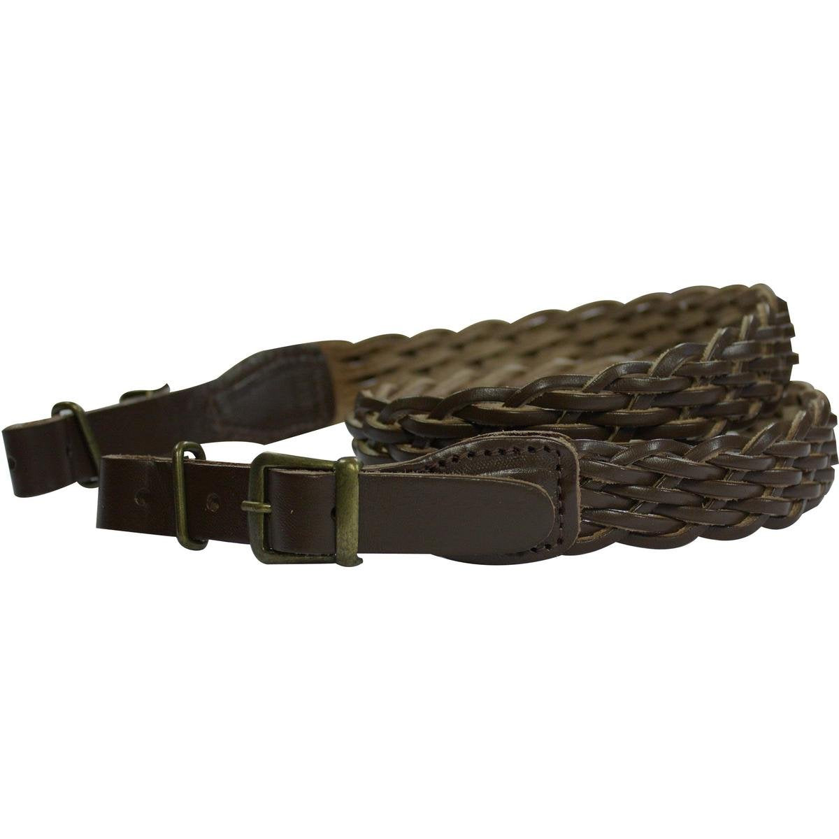 Bisley Plaited Sling Brown Leather