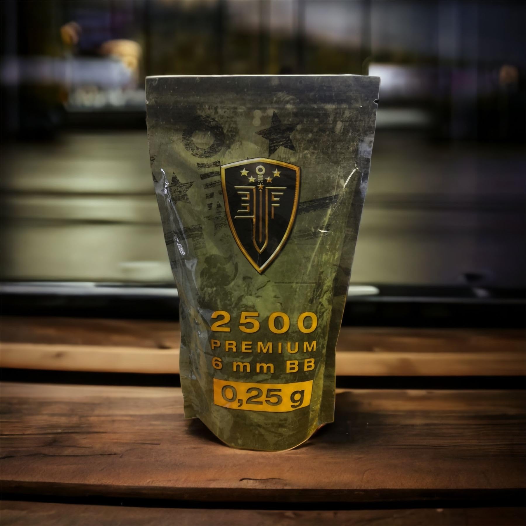 Umarex Elite Force Airsoft Plastic BBs 0.25g Zip Bag 2500