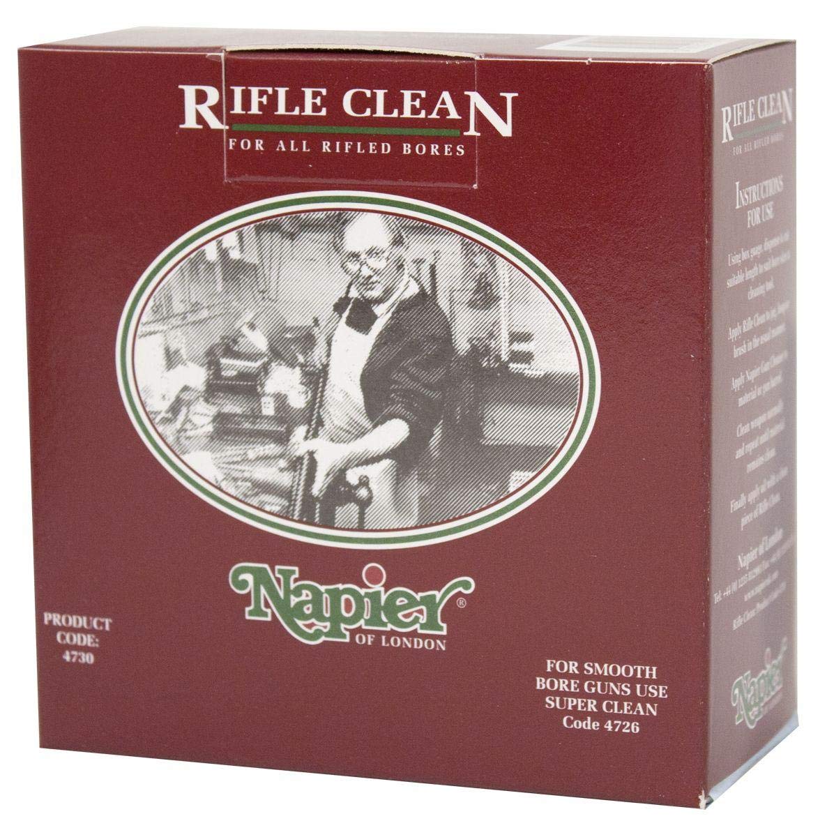 Napier Rifle Cleaning Kit with Wire Brush and Solvents