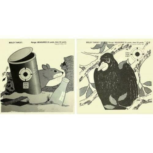 Bisley 14cm 5in1 Targets pack of 1000