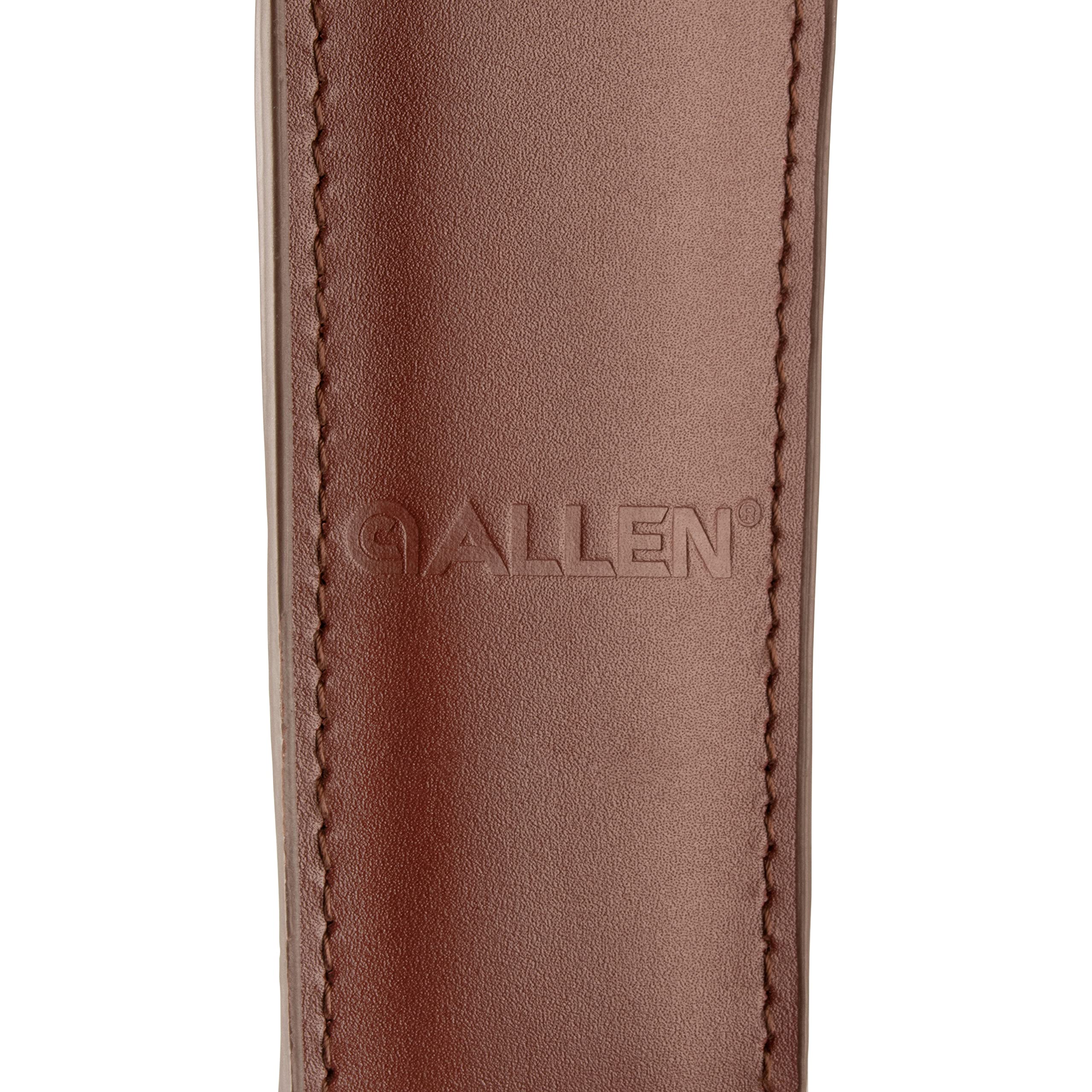 Allen Company 8145 Cobra Padded Sling with Deer Head Embossed with Swivels, Burgundy-Brown, One Size