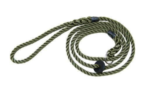Bisley Deluxe Gun Dog Training Slip Lead - Green