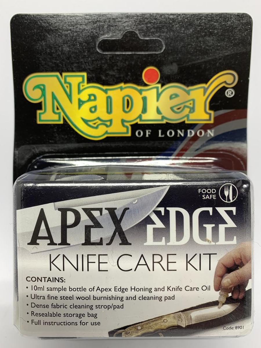 Napier Apex Edge Knife Care Kit Honing Oil Pack
