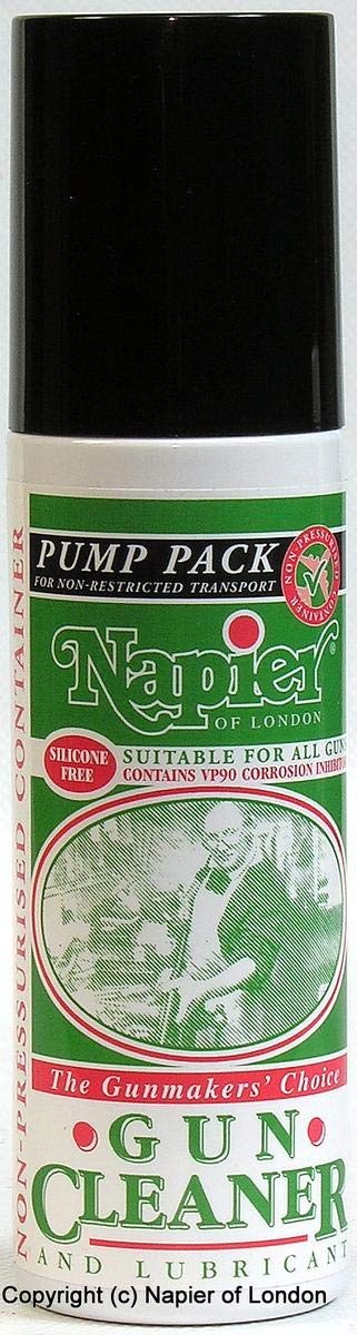 Napier Gun Oil & Gun Cleaner Lubricant VP90 Shotgun Rifle (Gun Cleaner 175ml)