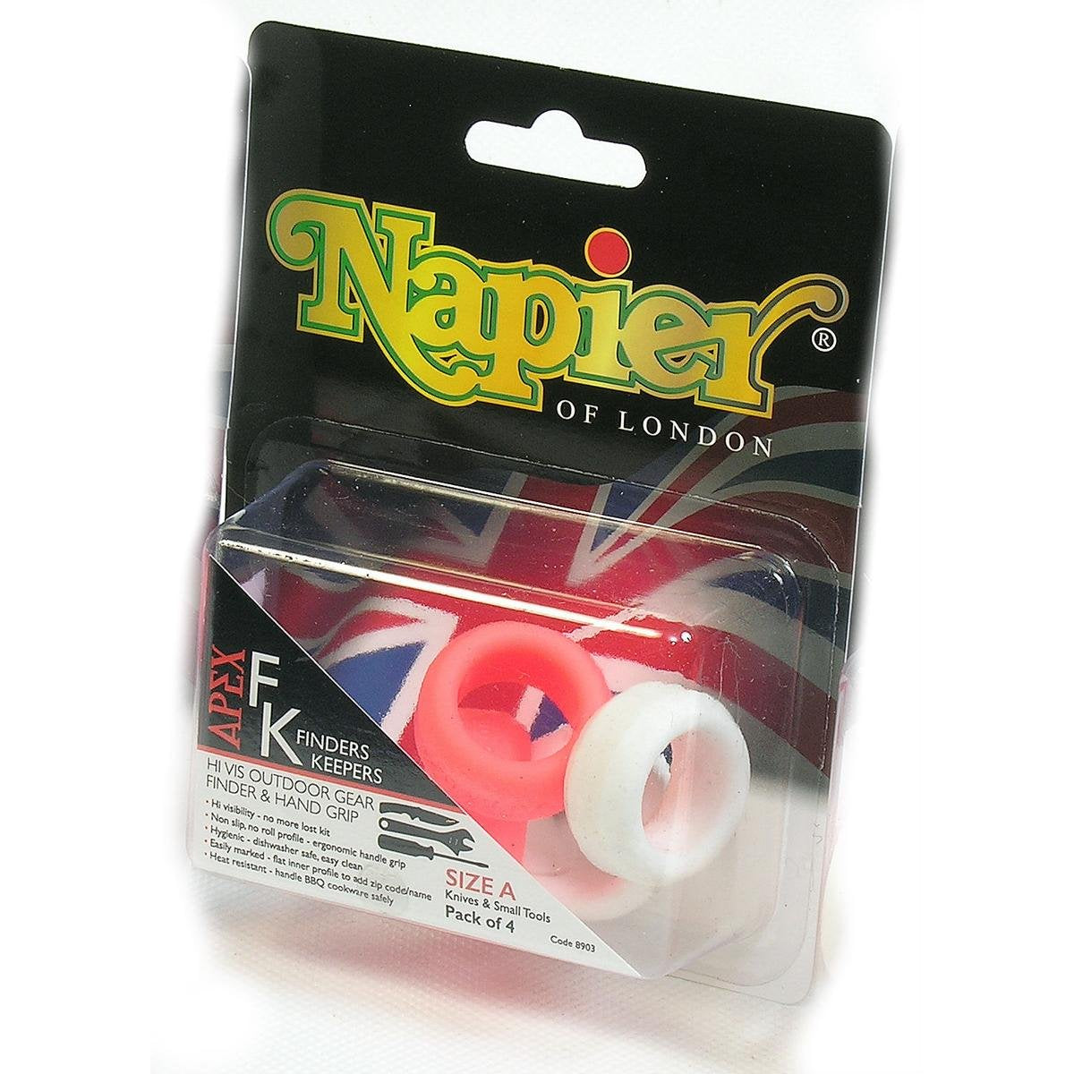 Napier Apex Finder Keepers 4 Small (Pack A) Easily Attached To Virtually All Outdoor Equipment 2 Sizes
