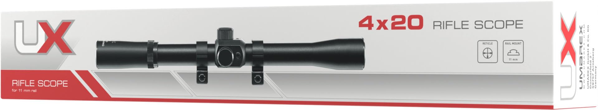 Umarex Riflescope 4x20 8 telescopic sight