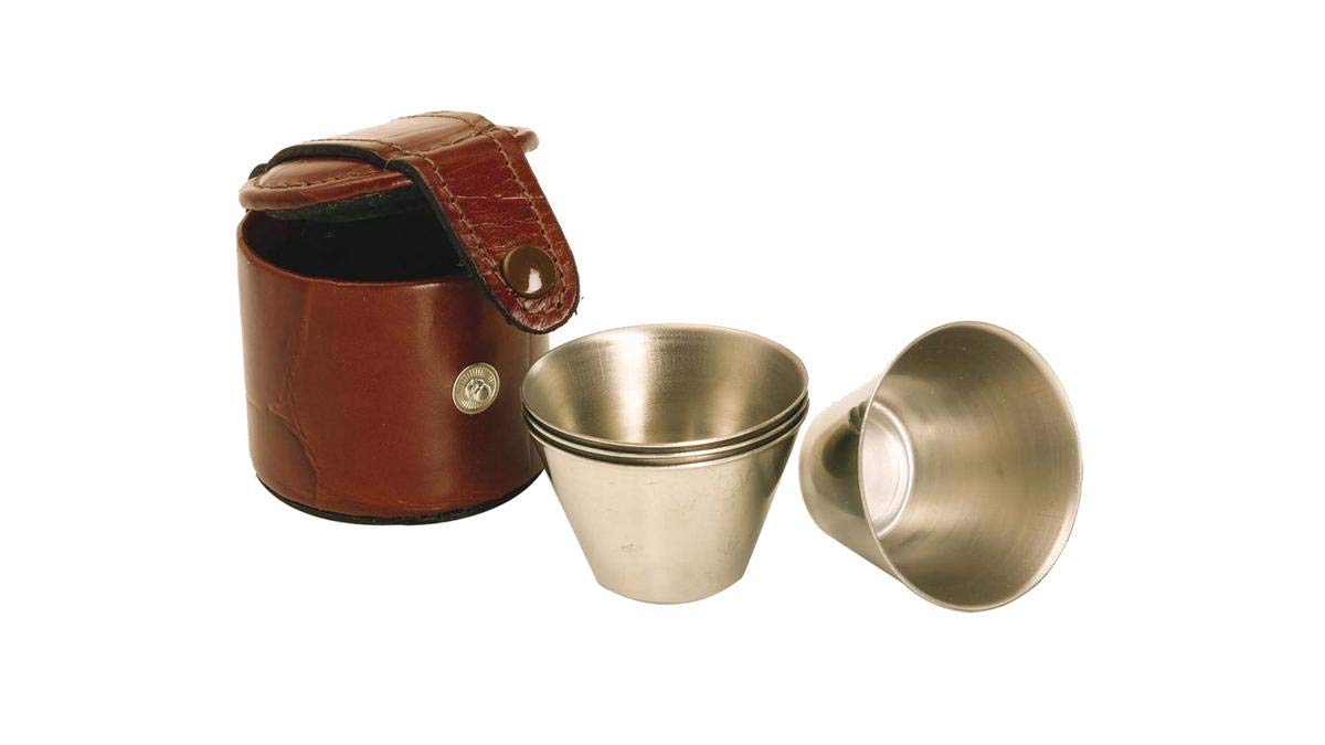 Bisley 1oz Cup Set of 4 Silver