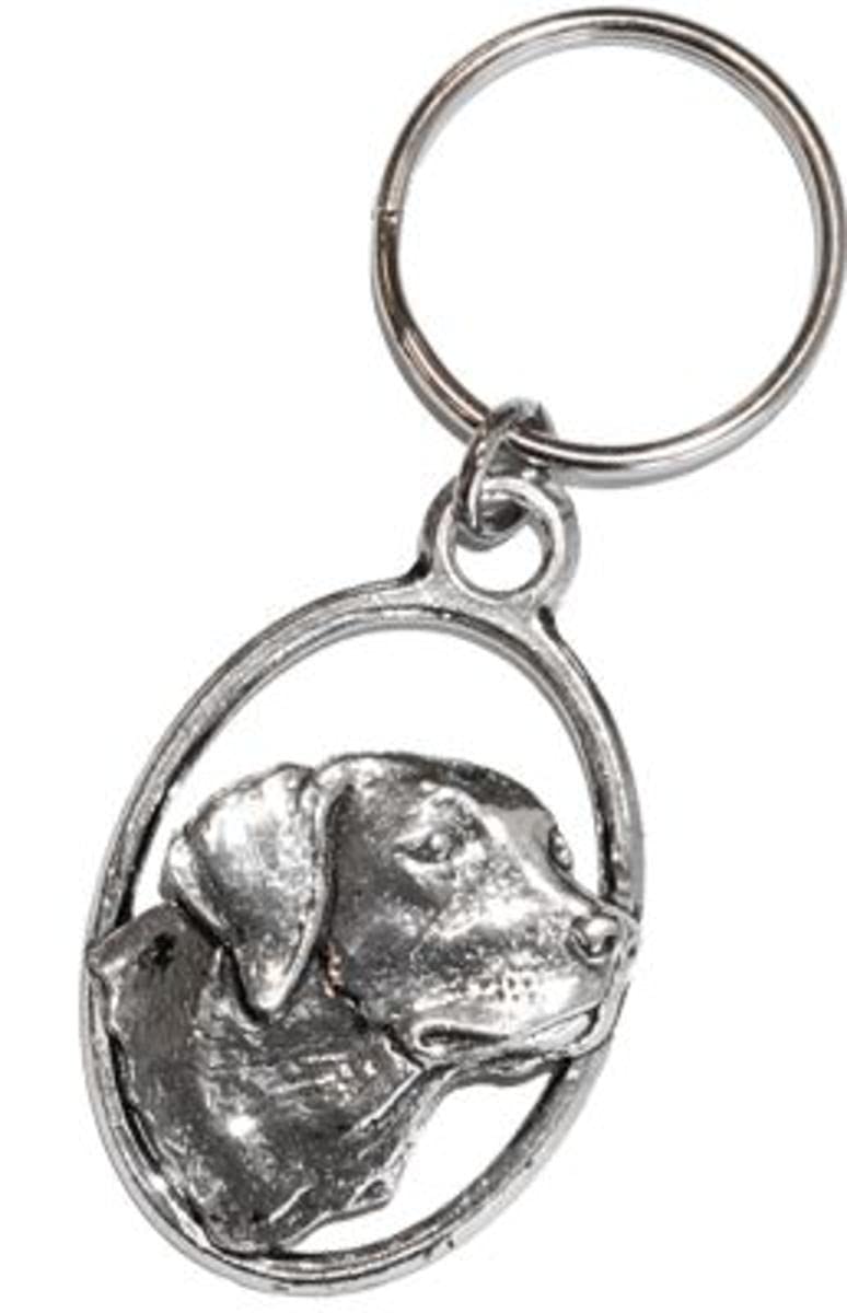 Bisley Pewter Keyring No.11 Labrador