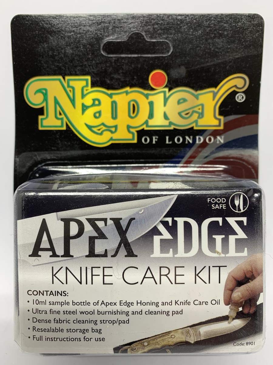 Napier Apex Edge Knife Care Kit Honing Oil Pack