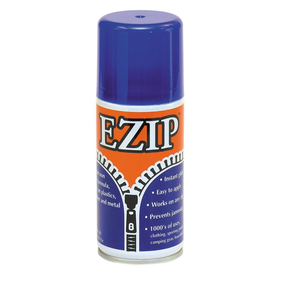Napier EZIP - An aerosol spray to sort out sticky zips on shooting luggage, slips, holdalls, diving kit, clothing and, of course, wellingtons