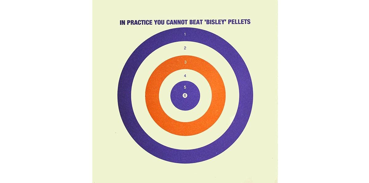 Bisley 17cm Coloured Targets Grade 1 Trade Pack Of 1 000