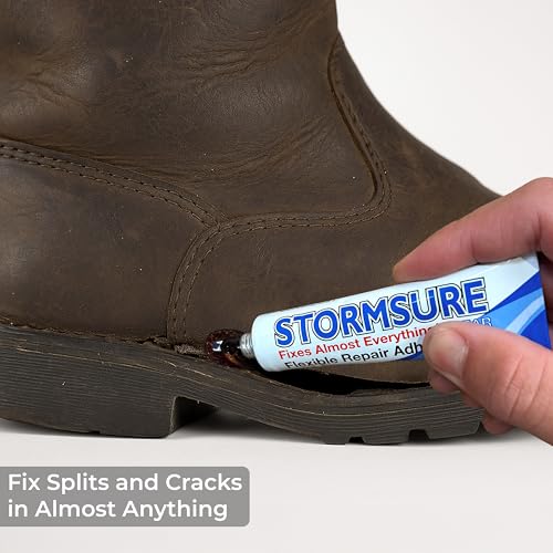Stormsure Waders & Boot Repair Adhesive: 15g (Clear) - Durable Glue for Boots and Wader Repairs
