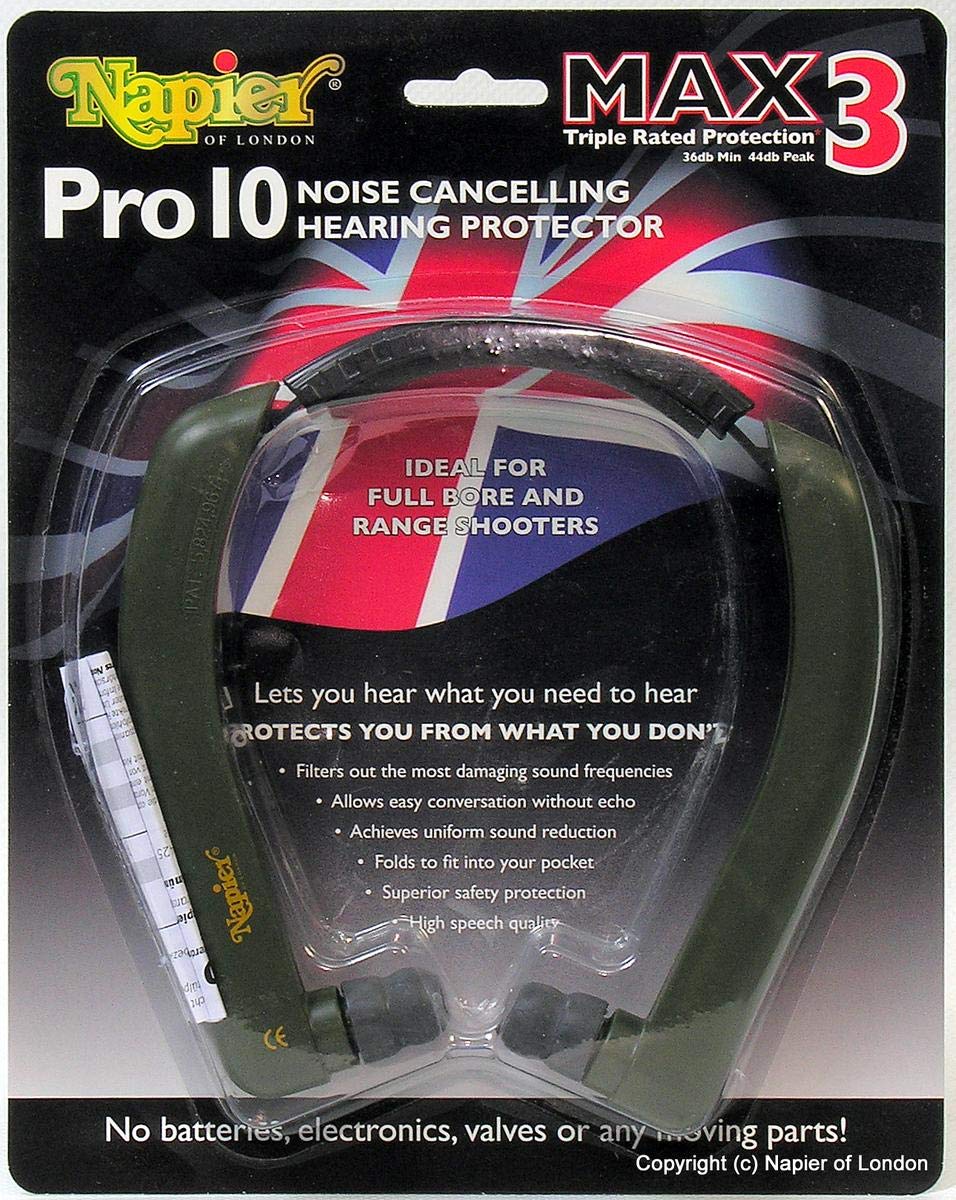 Napier Pro10 Max 3 Triple Rated Ear Defenders