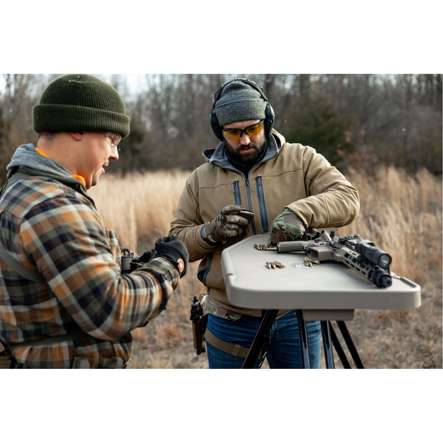 MTM Casegard Hi-Low Shooting Table