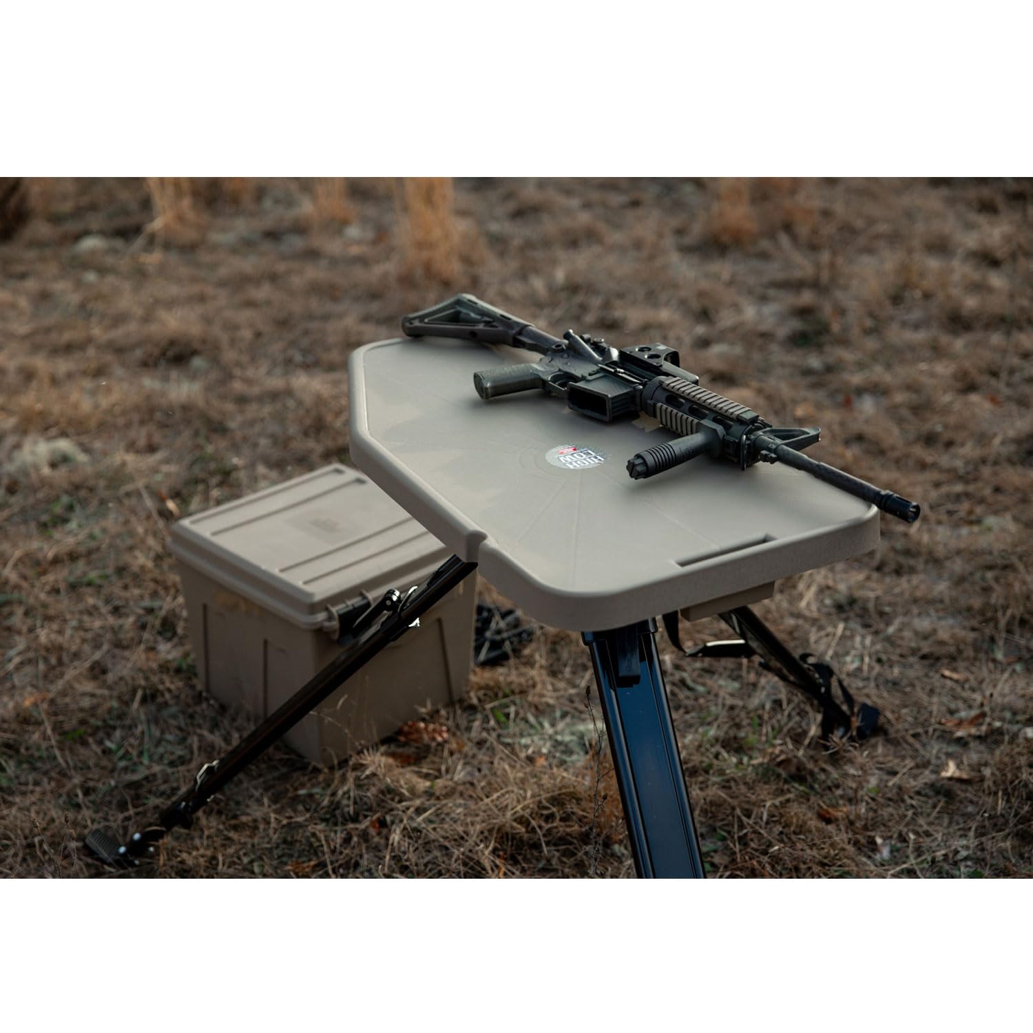 MTM Casegard Hi-Low Shooting Table
