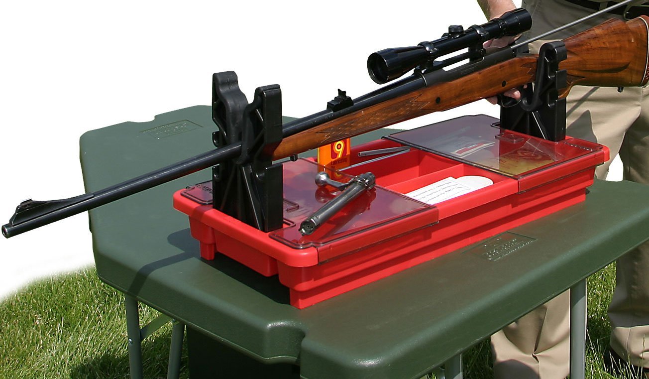 MTM RMC-1-30 Portable Rifle & Maintenance Center, USA Made, Red