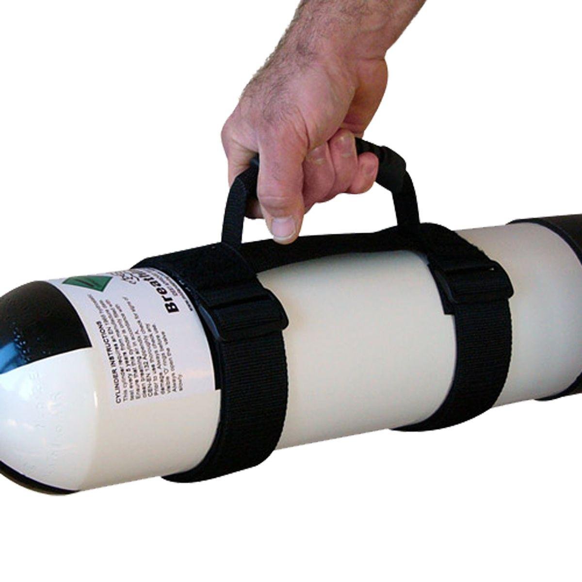 Carrying Carry Strap or Handle for Air Rifle Refill Bottle & Dive Tank Air Cylinder