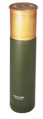 Jack Pyke 500 ml Stainless Steel Shotgun Cartridge Flask Gift Shooting Hunting by Jack Pyke (GREEN)