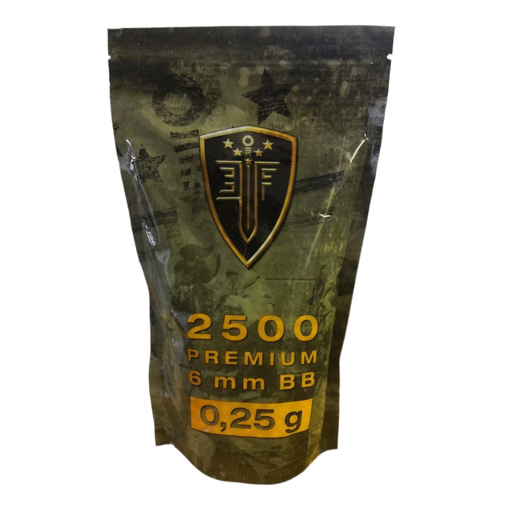 Umarex Elite Force Airsoft Plastic BBs 0.25g Zip Bag 2500