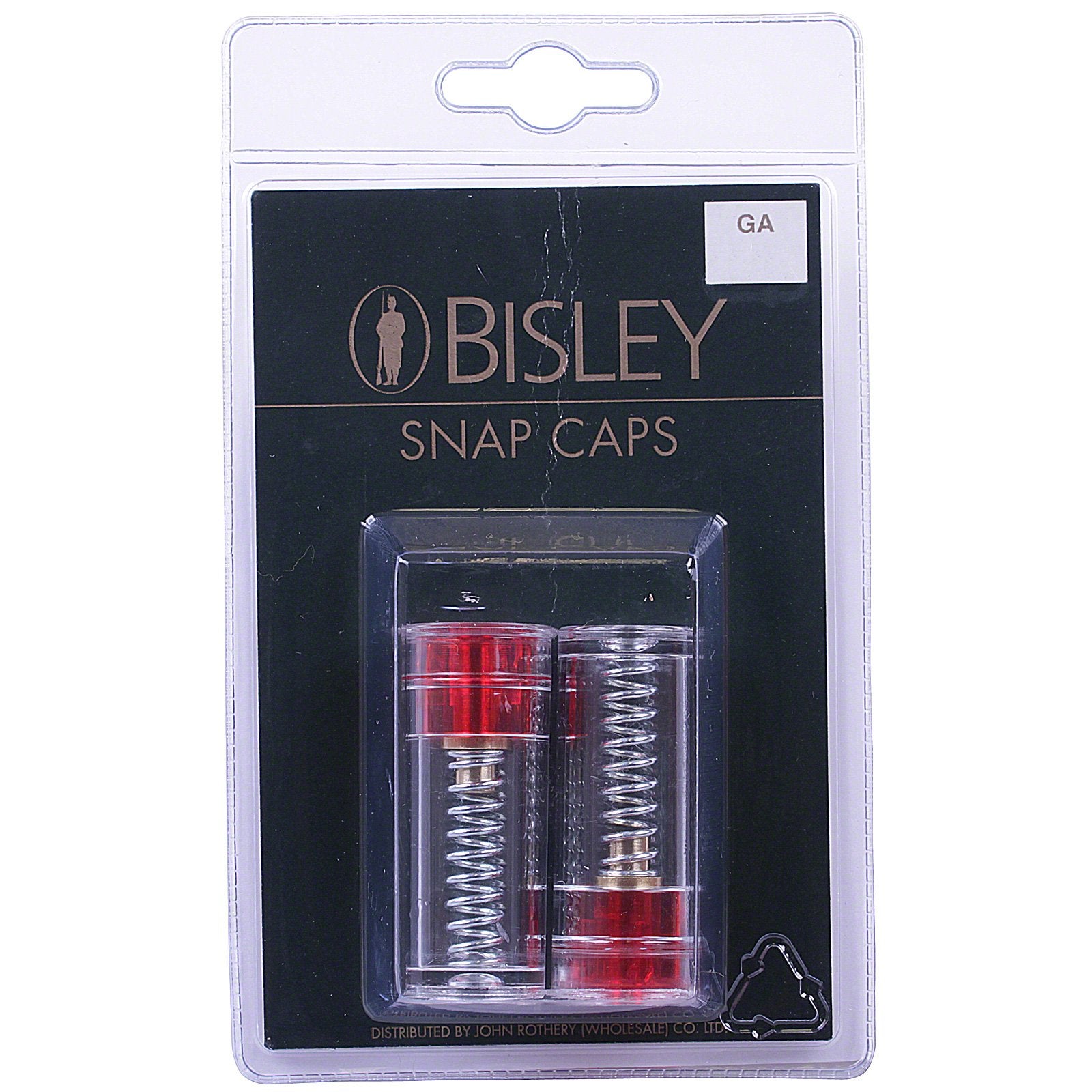 Bisley Plastic Shotgun Snap Caps [2 Pack] 12 Gauge