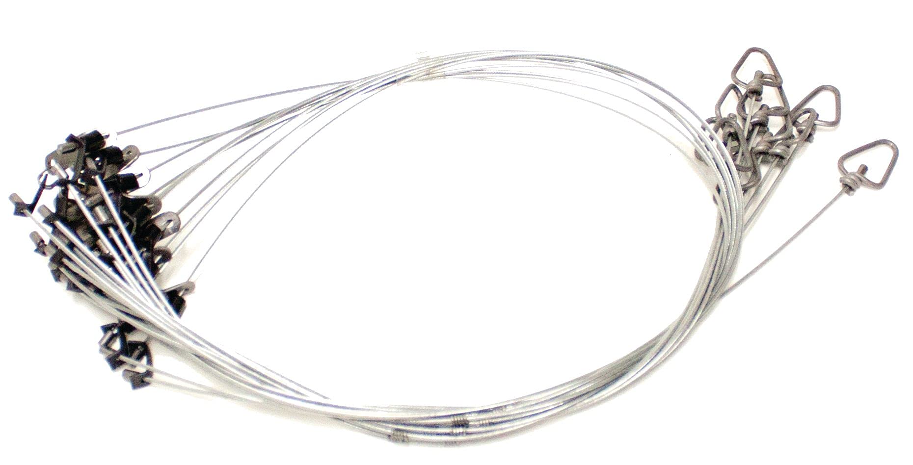 David Nickerson Fox Snares with Swivel With Breakaway Pack of 10