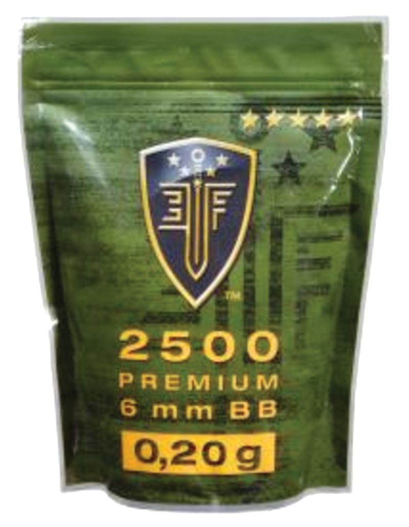 Ammo North West Ltd Umarex Elite Force Airsoft white plastic 6mm BB's 0.20g Bag of 2500…