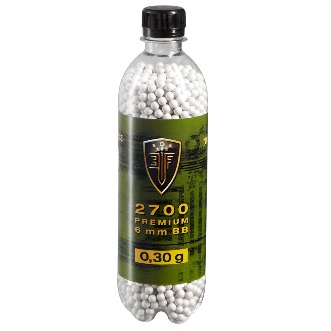 Elite Force Softair Ammunition BBs – 0.30 g 6 mm 2.700 pcs. Bottle
