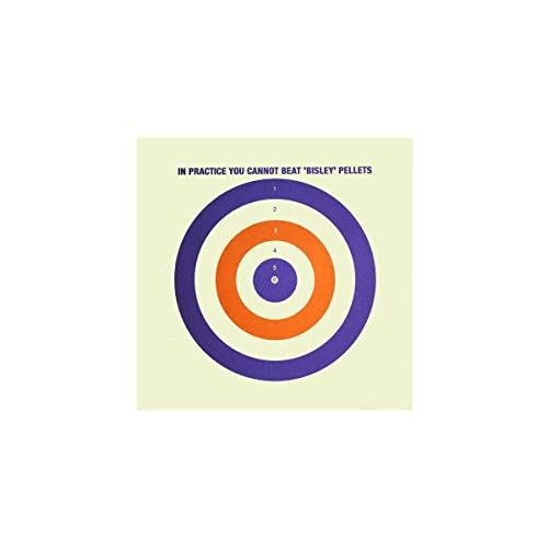 Ammo North West Ltd Bisley 17cm Coloured Parper Targets Pack of 1000