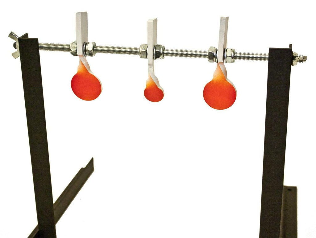 Gr8Fun Rimfire Triple Spinning Target - Two 25mm and one 40mm target, Designed for .22 rifles .17HMR