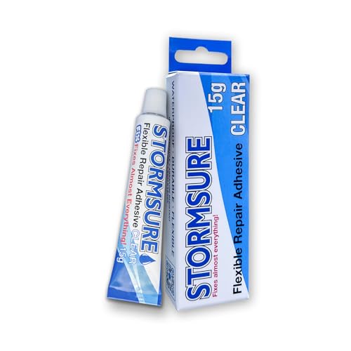 Stormsure Waders & Boot Repair Adhesive: 15g (Clear) - Durable Glue for Boots and Wader Repairs