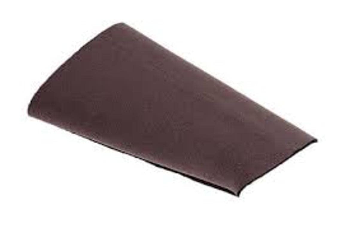 Bisley cheek pad - neoprene brown shotgun rifle stock