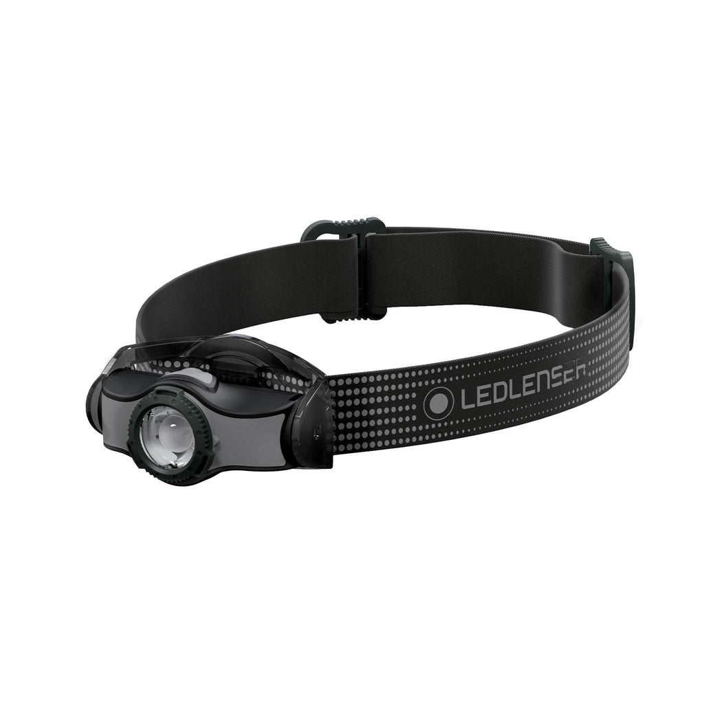 Ledlenser MH3 - Battery Powered LED Head Torch, Super Bright 200 Lumens Headlamp, Camping, Fishing, Hiking Equipment, Rechargeable Work Head Torch, Up to 35 Hours Running Time