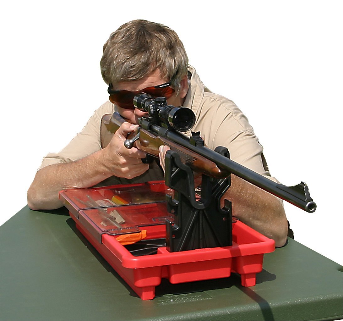 MTM RMC-1-30 Portable Rifle & Maintenance Center, USA Made, Red