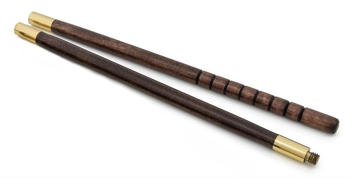 Bisley Parker Hale Fieldman 2 Piece Wooden Wood & Brass Shotgun Cleaning Rod
