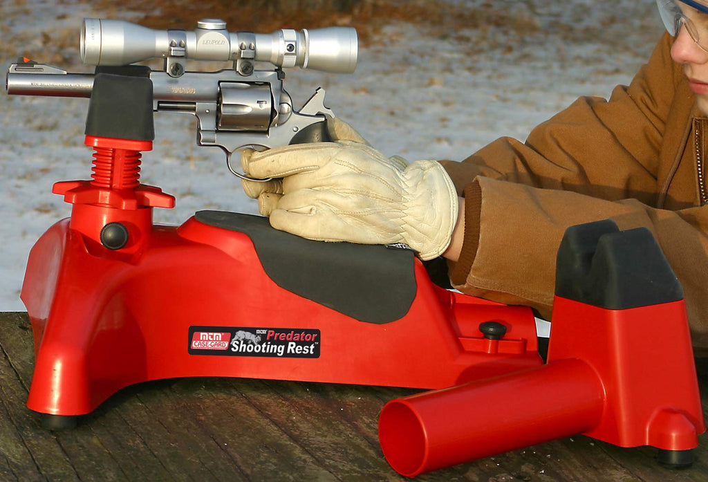 MTM PSR-30 Predator Shooing Rest for Rifle & Handguns, USA Made, Red