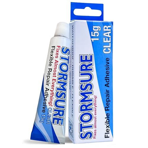 Stormsure Waders & Boot Repair Adhesive: 15g (Clear) - Durable Glue for Boots and Wader Repairs