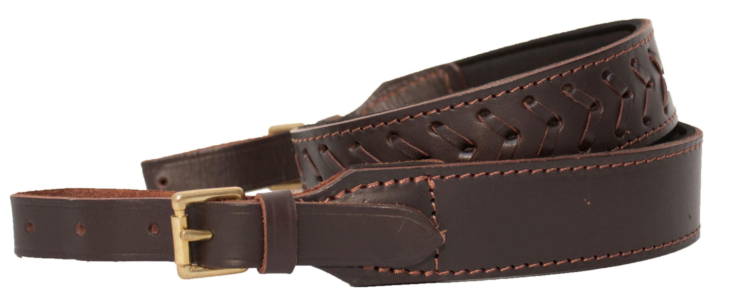 Ammo North West Ltd Bisley detailed leather Sling Neoprene Lining.