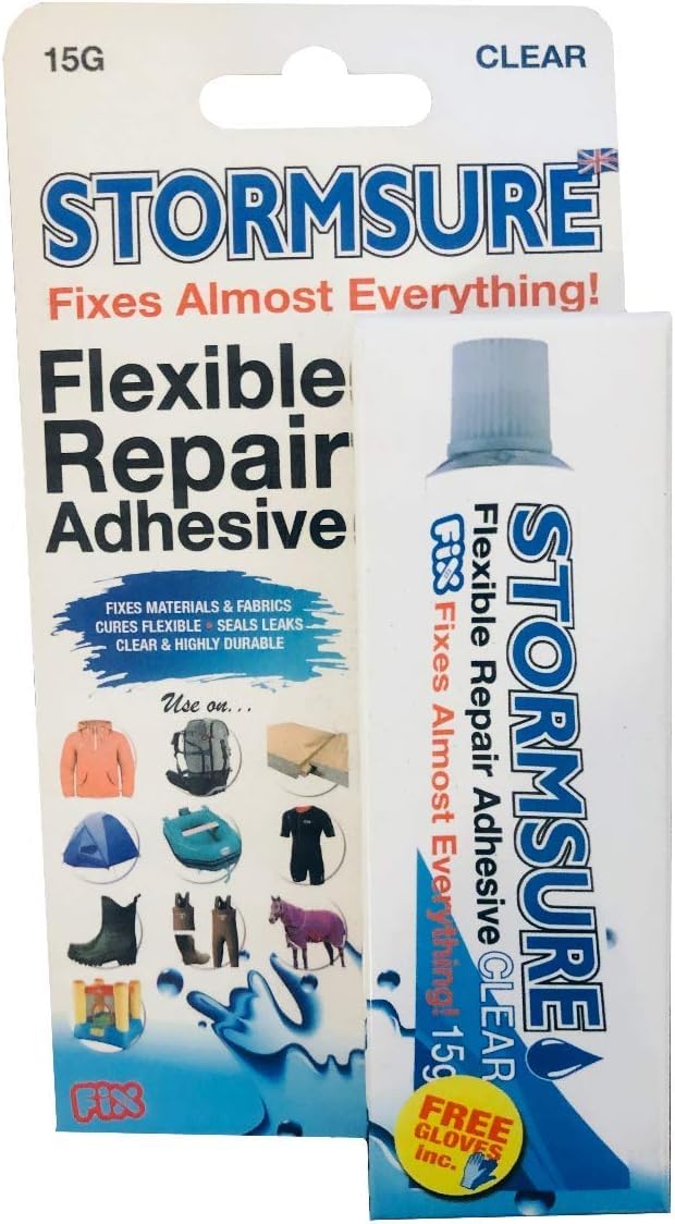 Ammo North West Ltd Stormsure Flexible Repair Adhesive 15g Clear