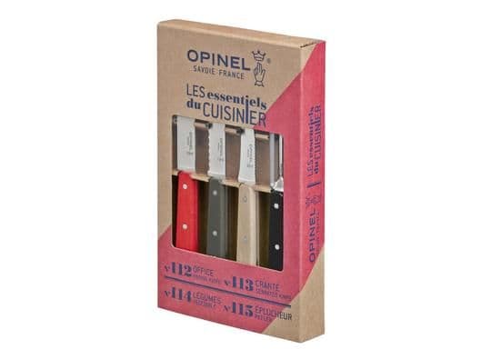 Opinel Loft 4pc Kitchen Knife Set