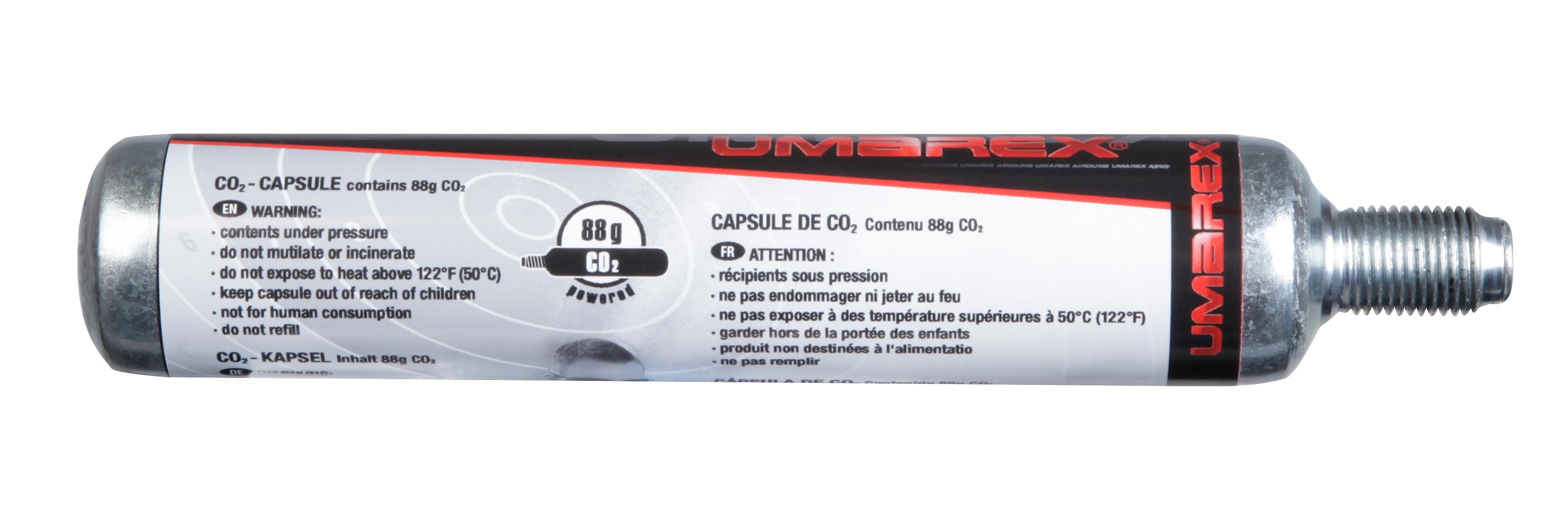 6 x UMAREX 88g Co2 Co 2 Cartridge Air Rifle 88 Gram Gas Paintball Hunting